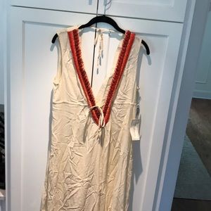 shoshanna beach cover maxi NWT